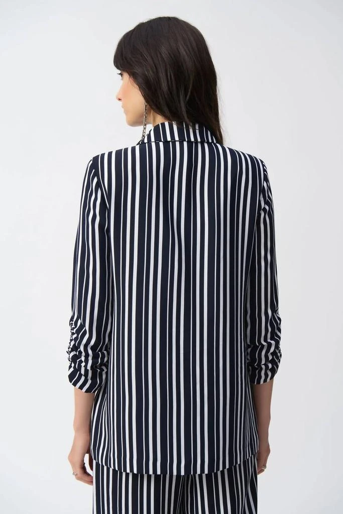JOSEPH RIBKOFF Joseph Ribkoff - Stripe Boxy Blazer Jacket 2