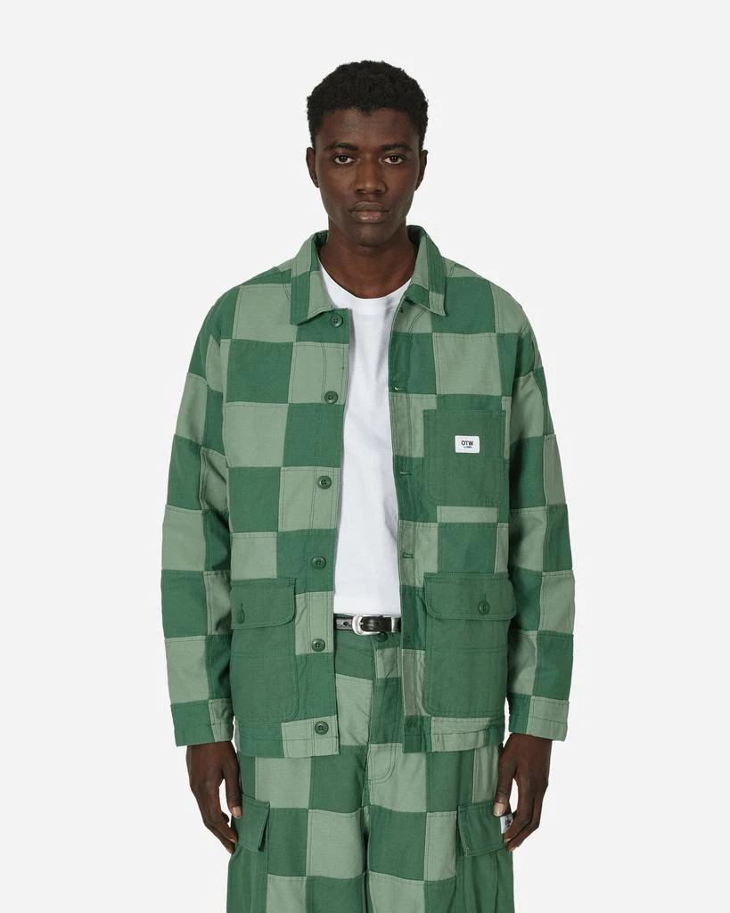 Vans Patchwork Drill Chore Coat Myrtle 1