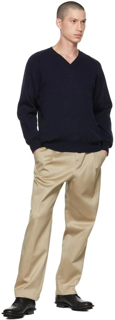 Comme des Garcons Navy Lochaven Of Scotland Edition Sweater 4