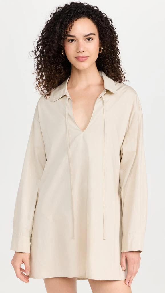 Enza Costa Poplin Caftan 1