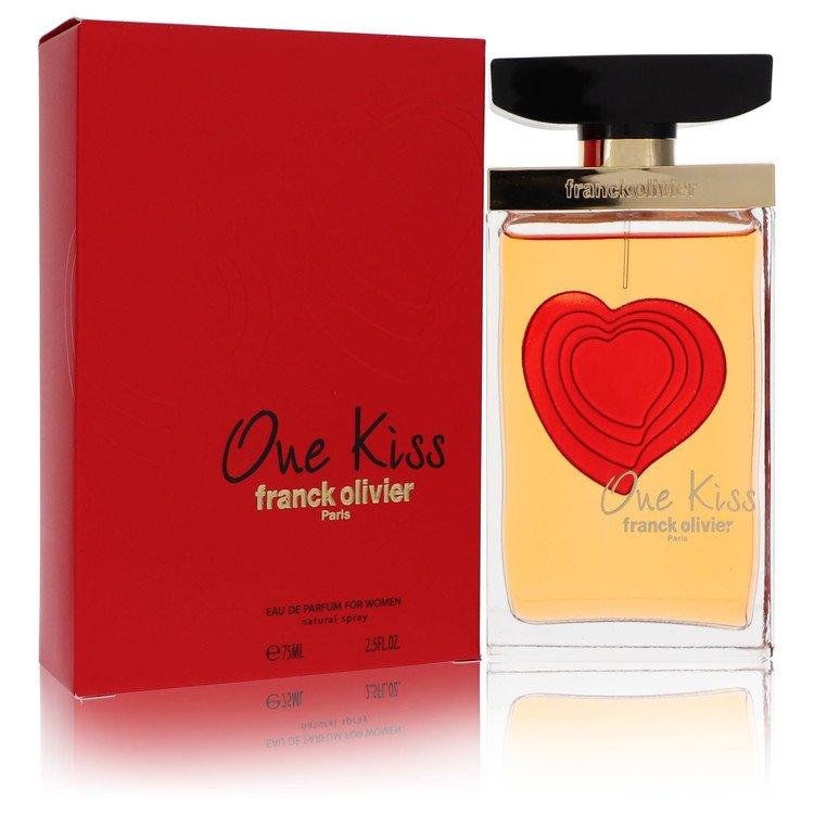 franck olivier 2pcs Combo  One Kiss by  Eau De Parfum Spray 2.5 oz Women