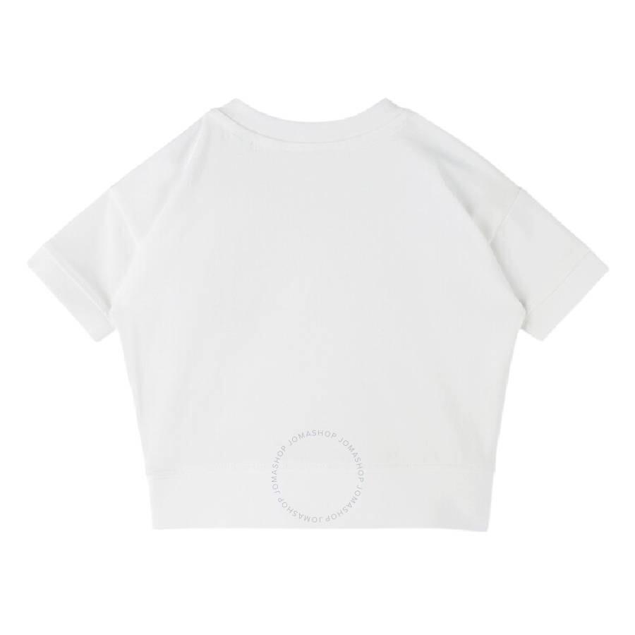 Burberry Girls Pia Deer Cotton T-Shirt