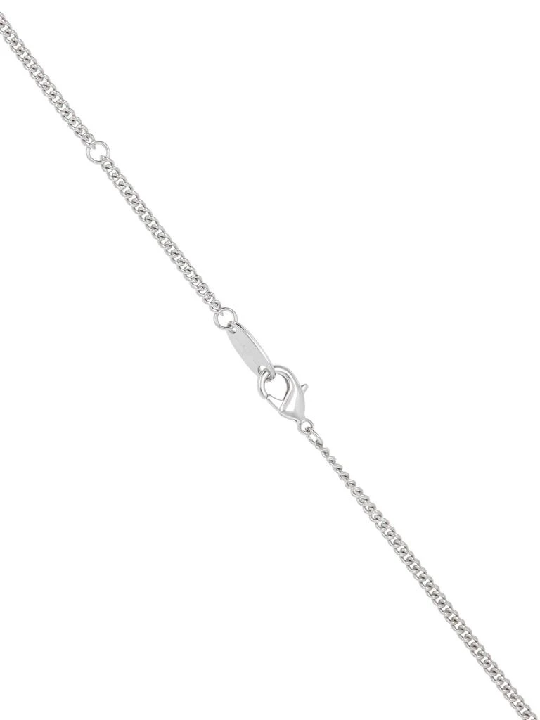 Balenciaga Lovelock Brass & Glass Necklace 2