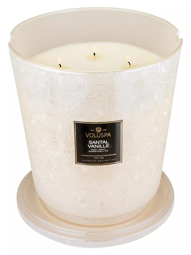 Voluspa Santal Vanille 5-Wick Hearth Candle 2