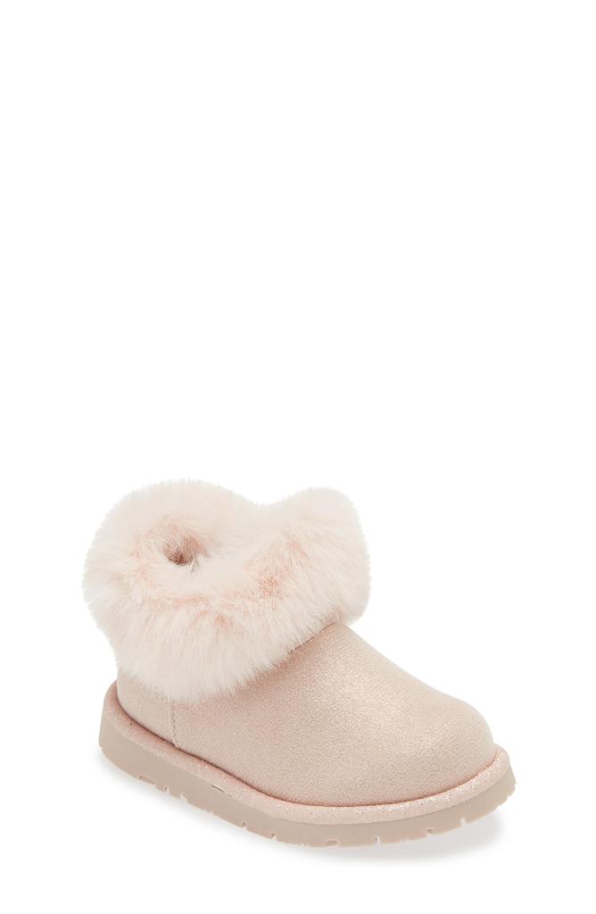 Harper Canyon Kids' Esme Faux Fur Cozy Boot