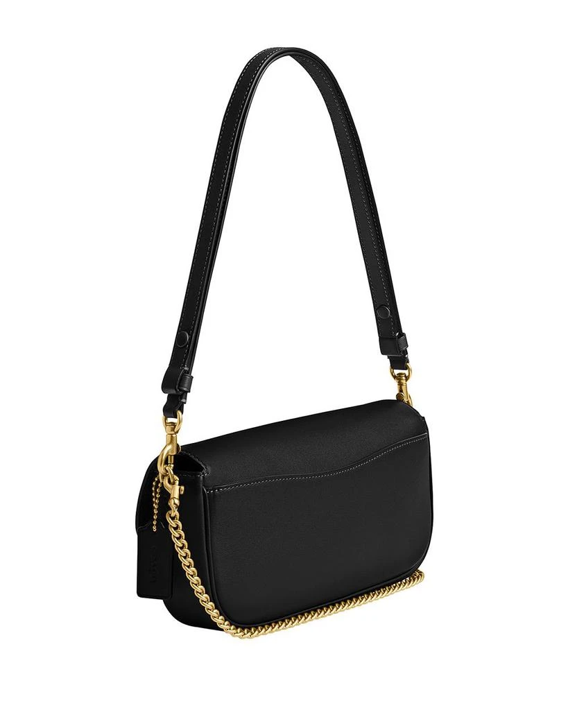 Coach Brook Flap Small Leather Chain Bag 4