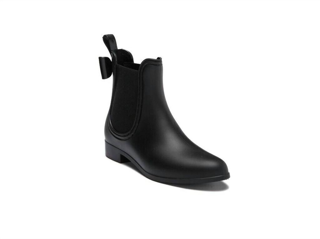Catherine Malandrino Catherine Malandrino - Matte Bow Chelsea Rain Rubber Boots