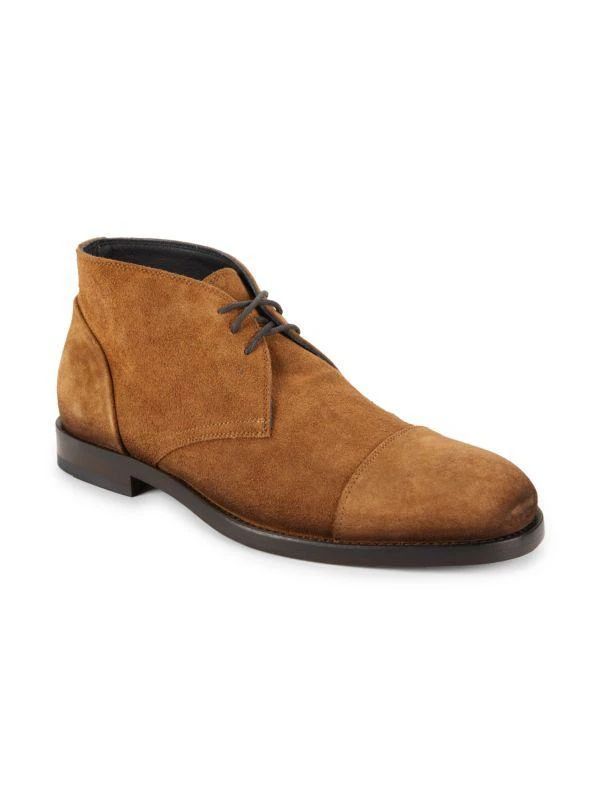 Jo Ghost Cap Toe Suede Chukka Boots 2