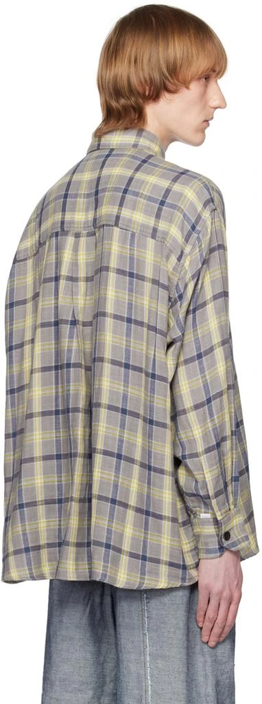 JieDa Beige Oversized Shirt 3
