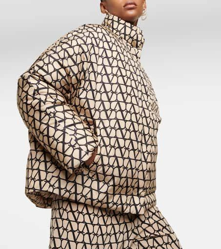 Valentino Toile Iconographe down jacket 4