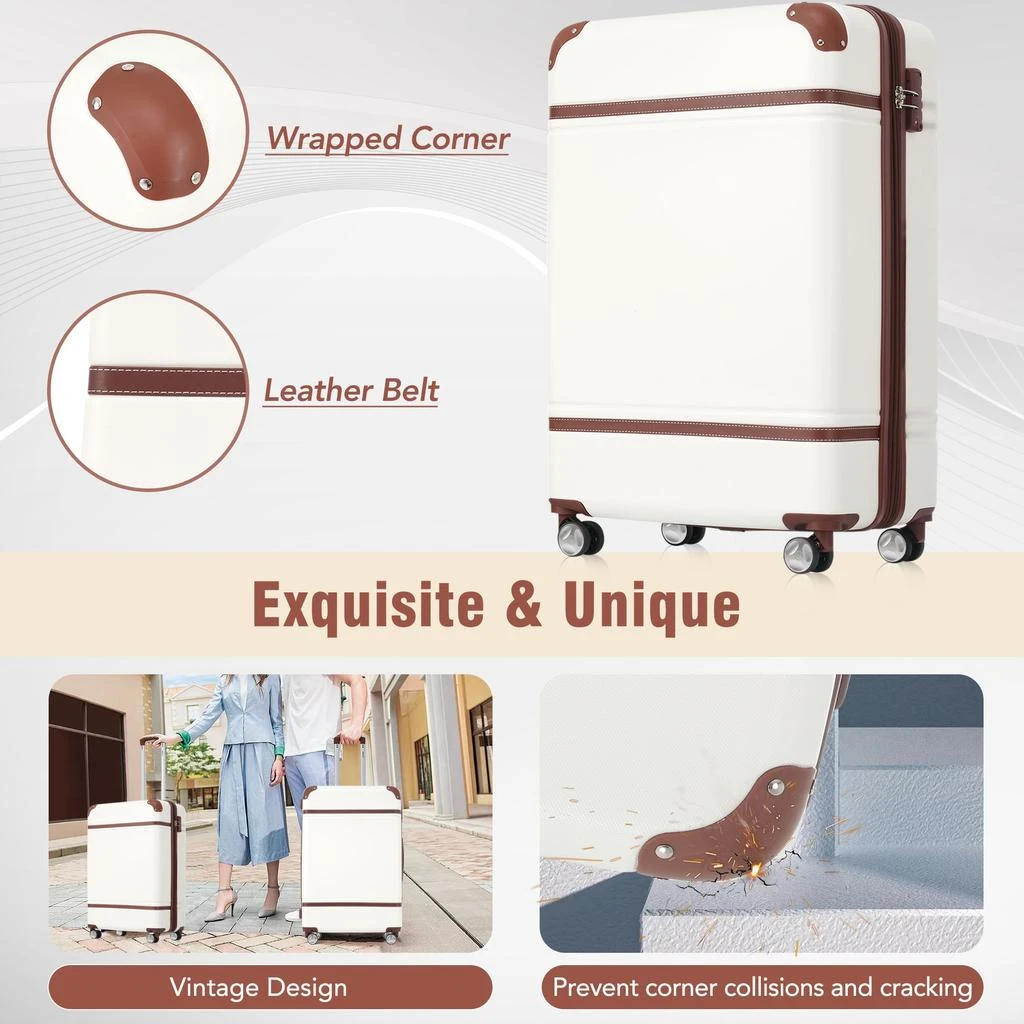 Simplie Fun Simplie Fun Samsonite Hardshell Spinner Suitcase Sets: 20" + 28 3
