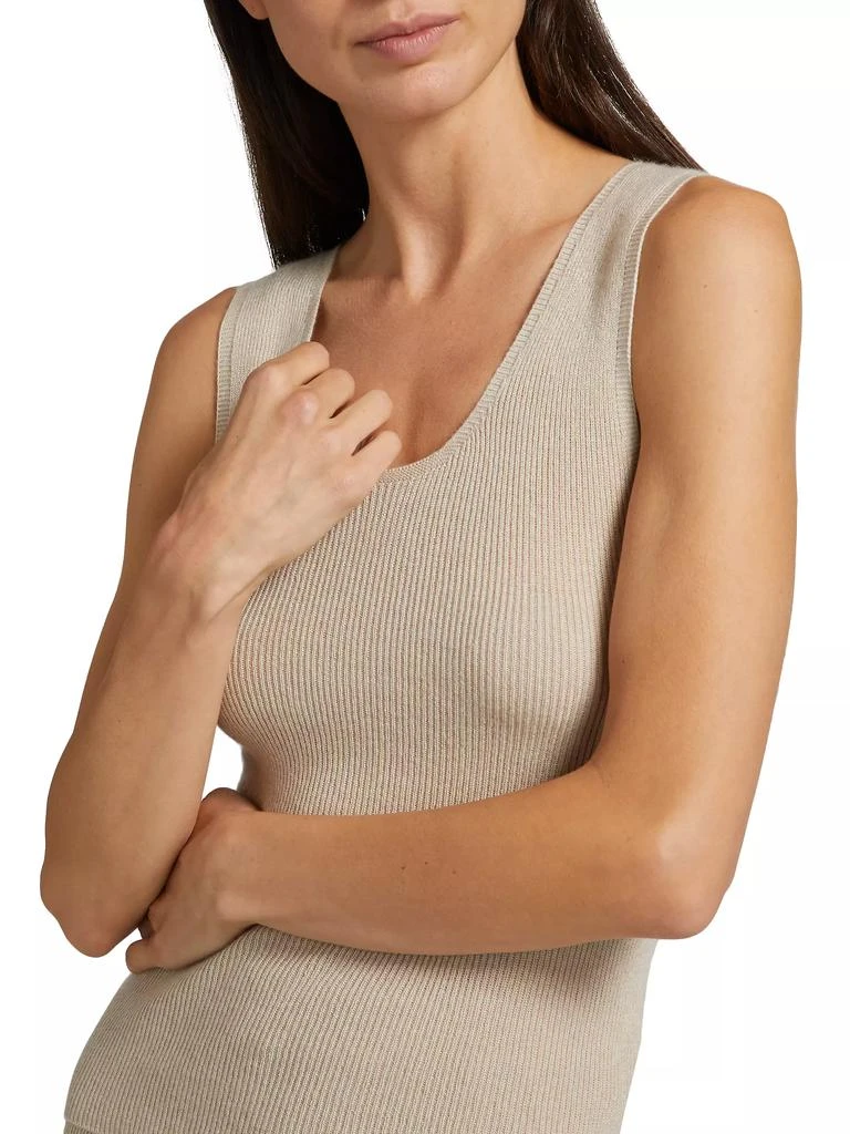 The Elder Statesman Delicash Cashmere-Silk Knit Tank 6