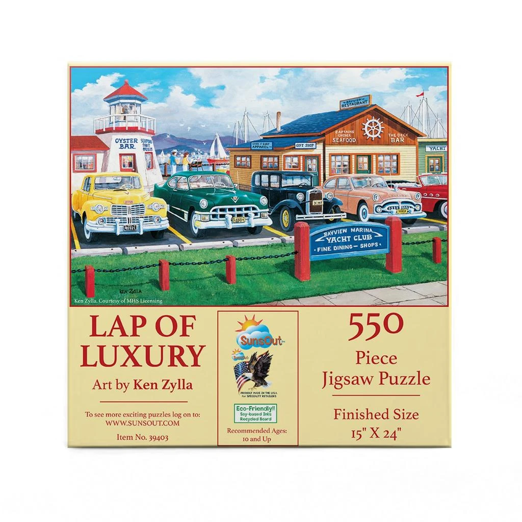 SunsOut Lap of Luxury 550 piece Jigsaw Puzzle for Adults 2