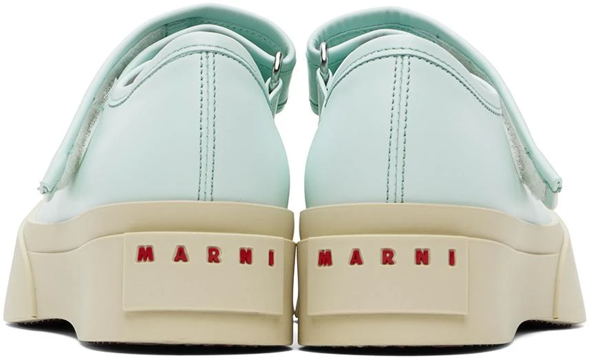 Marni Blue Pablo Mary Jane Ballerina Flats 2