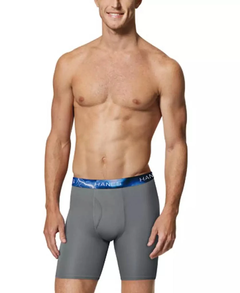 Hanes Men's Classics Ultimate® X-Temp® 4-Pk. Moisture-Wicking Mesh Boxer Briefs 2