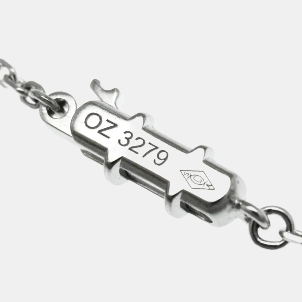 Cartier Cartier 18K White Gold and Diamond C De Cartier Heart Pendant Necklace 10