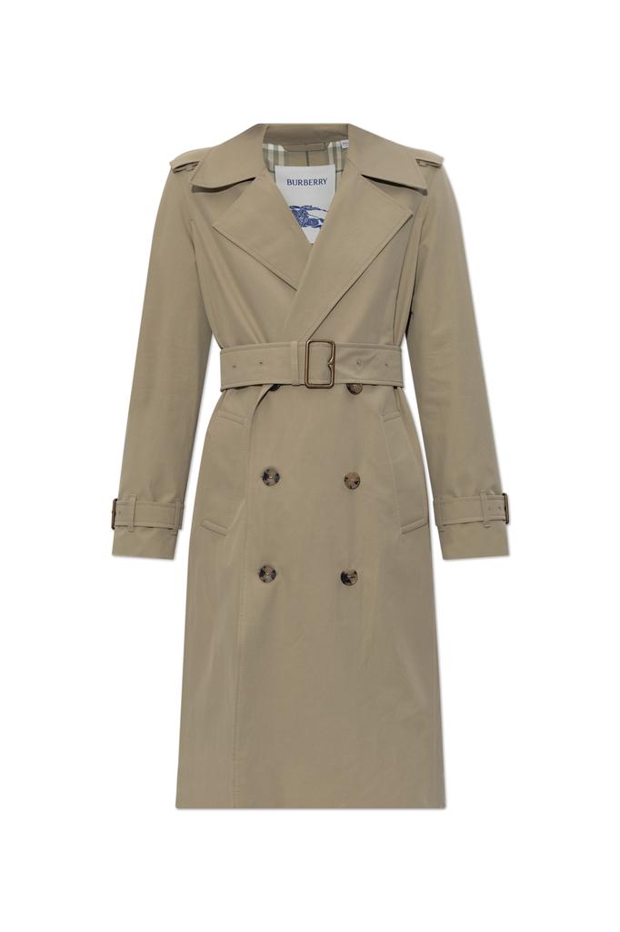 Burberry Khaki cotton blend trench coat - Coats - BeyondStyle Burberry Khaki cotton blend trench coat - Coats - BeyondStyle