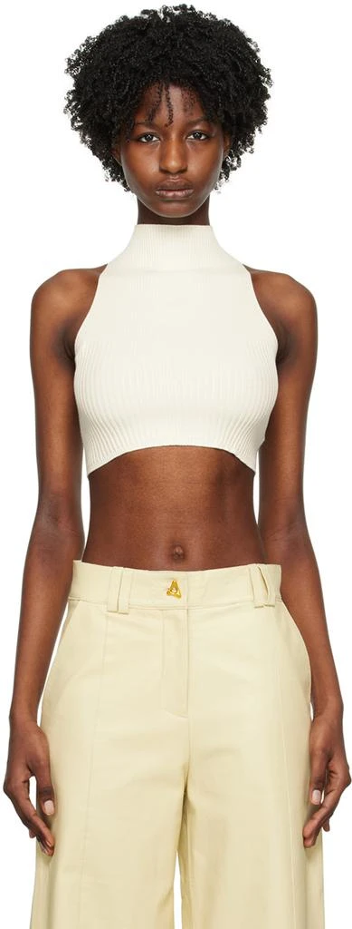 AERON Off-White Zero401 Tank Top 1