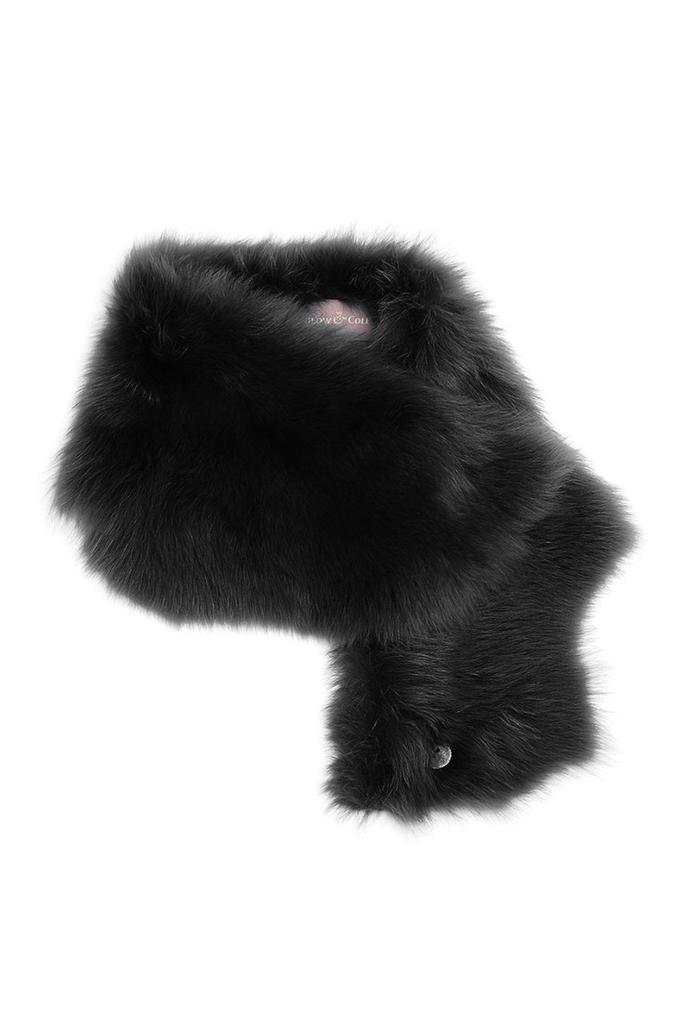Gushlow & Cole Baby button shearling scarf