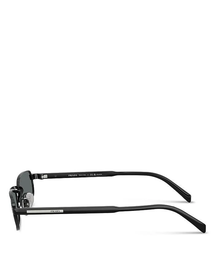 Prada Iconic Plaque Rectangle Sunglasses, 54mm 4