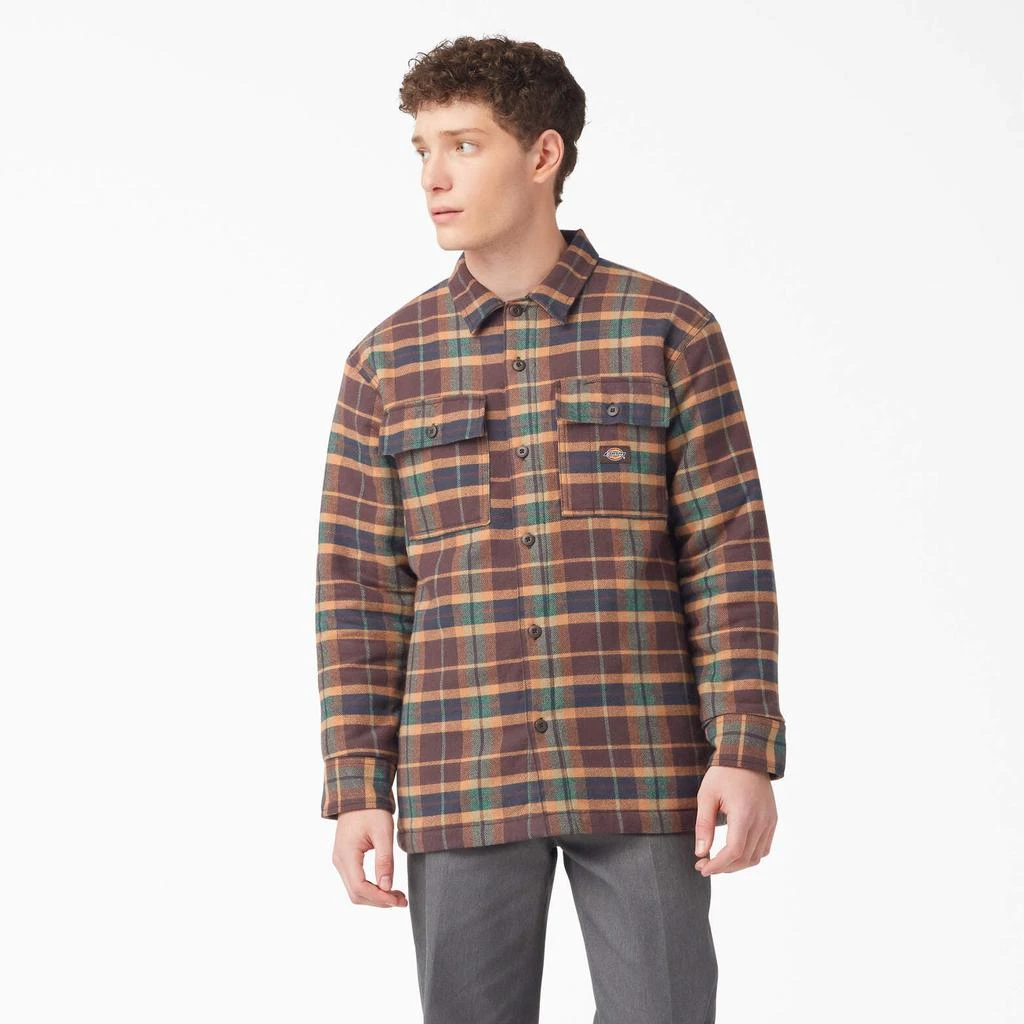 DICKIES Flannel Quilted Lined Shirt Jacket 3