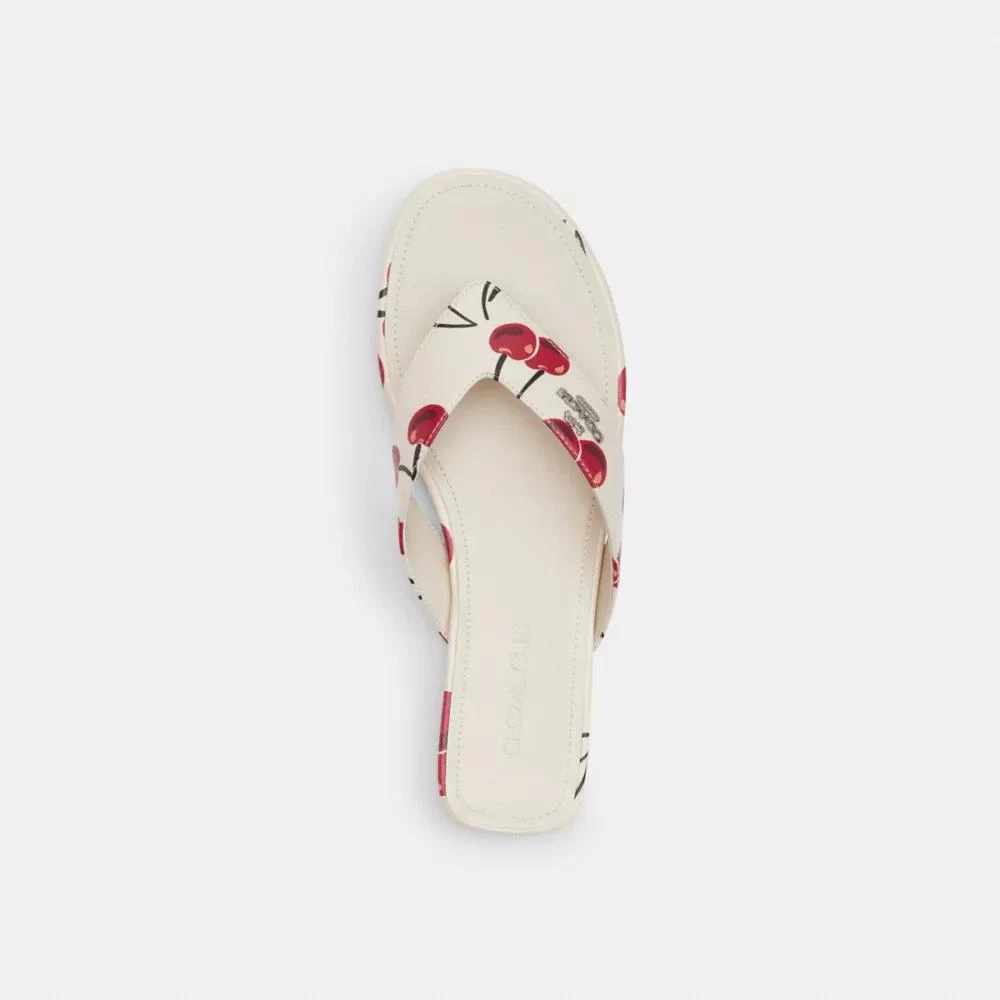 Coach Bridgette Sandal With Cherry Print 3