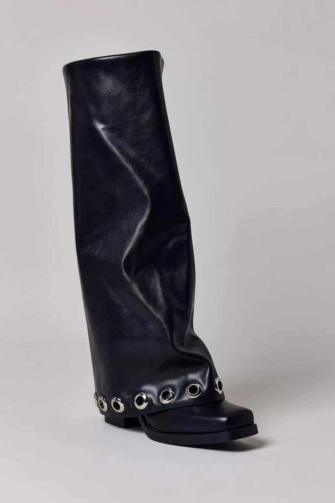 Azalea Wang Azalea Wang Elliot Grommet Fold-Over Boot 3