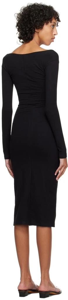 Gil Rodriguez Black 'El Tigre' Midi Dress 3
