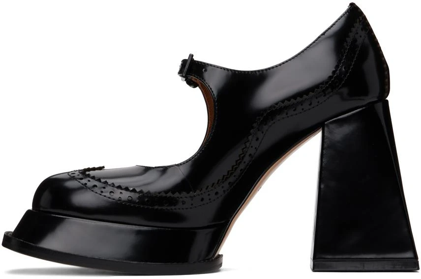 Shushu/Tong Black Oxford High Heels 3