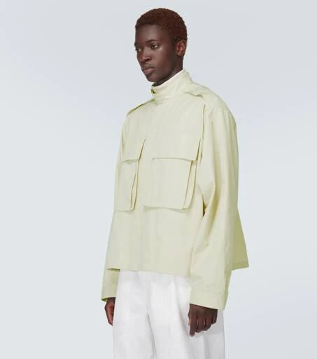 Jil Sander Oversized cotton jacket 3