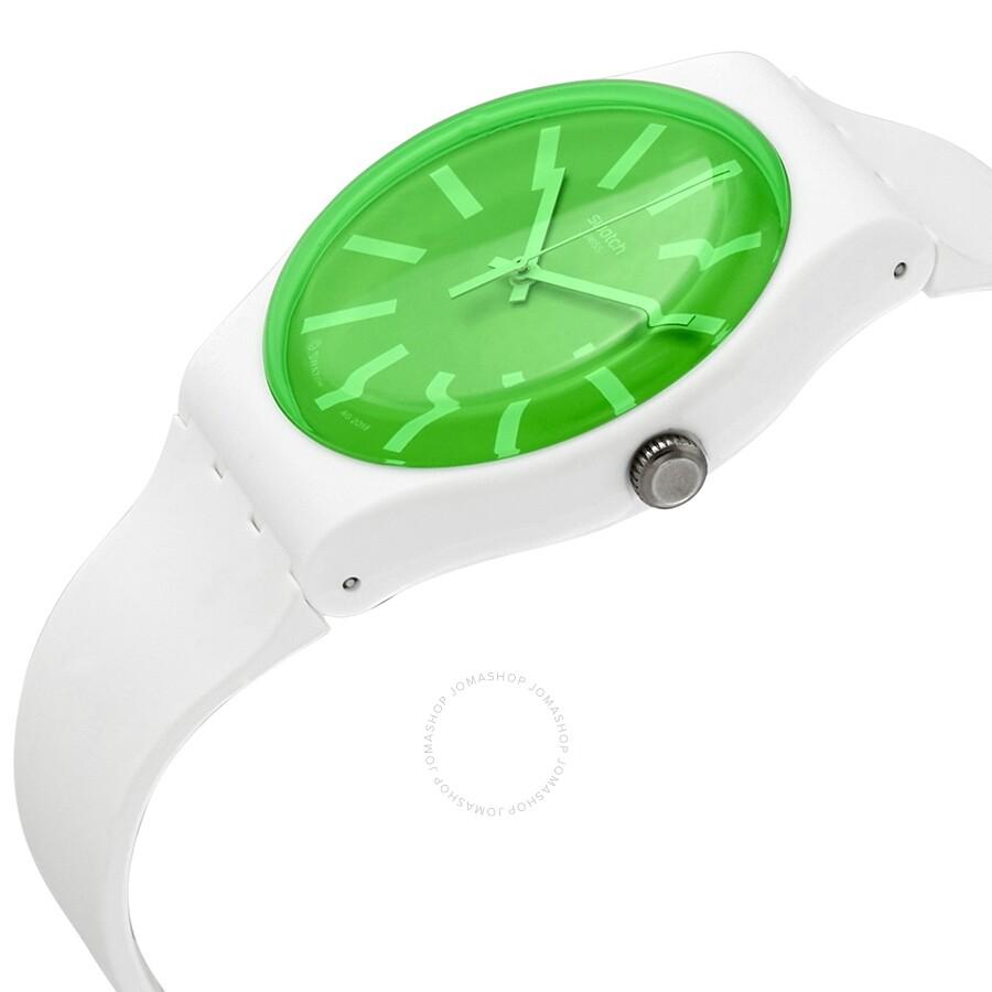 Swatch Grassneon Green Dial Unisex Watch SUOW166