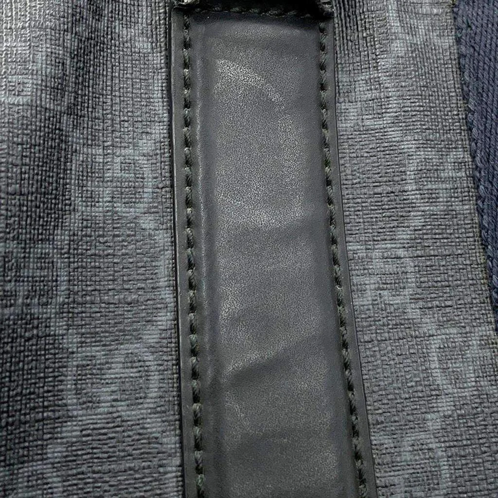 Gucci Gucci Black PVC Leather GG Supreme Cherie Line Tote Bag 6