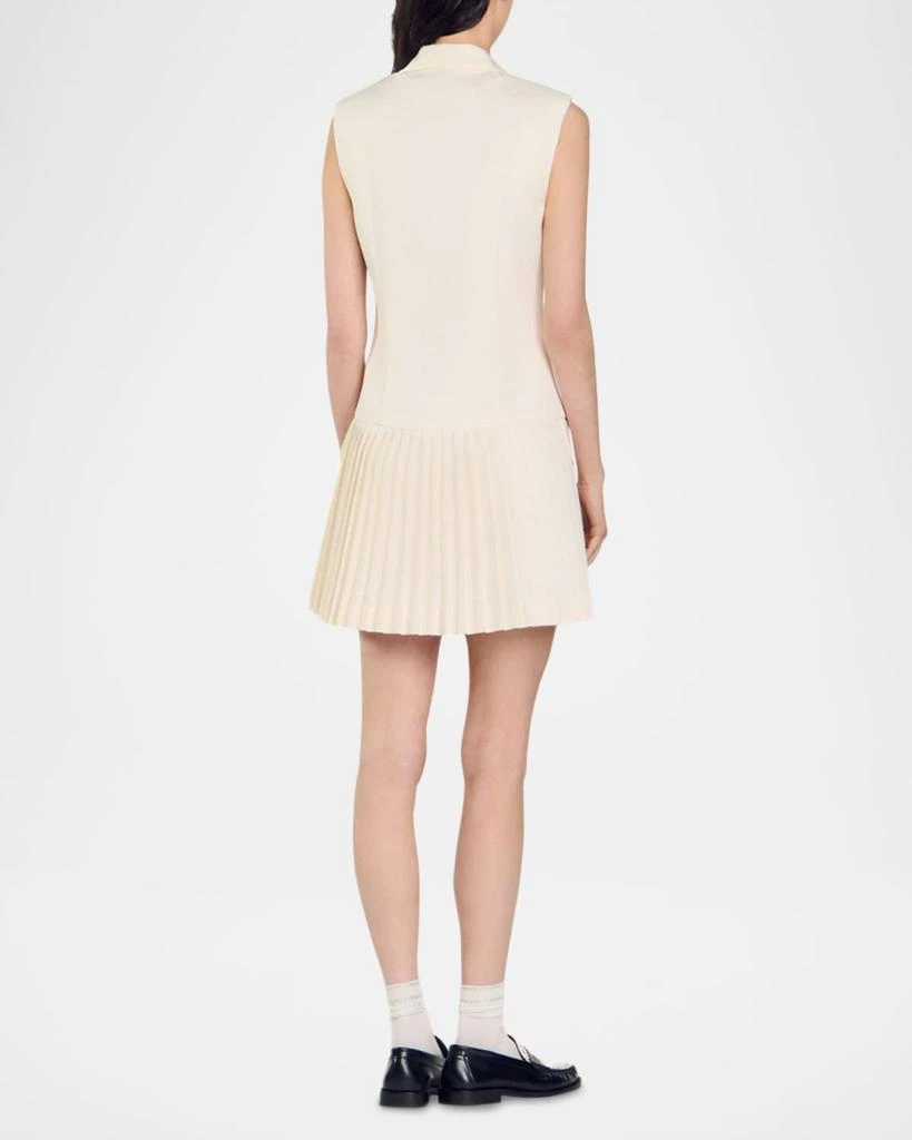 Sandro Carine Sleeveless Suit Jacket Dress 3