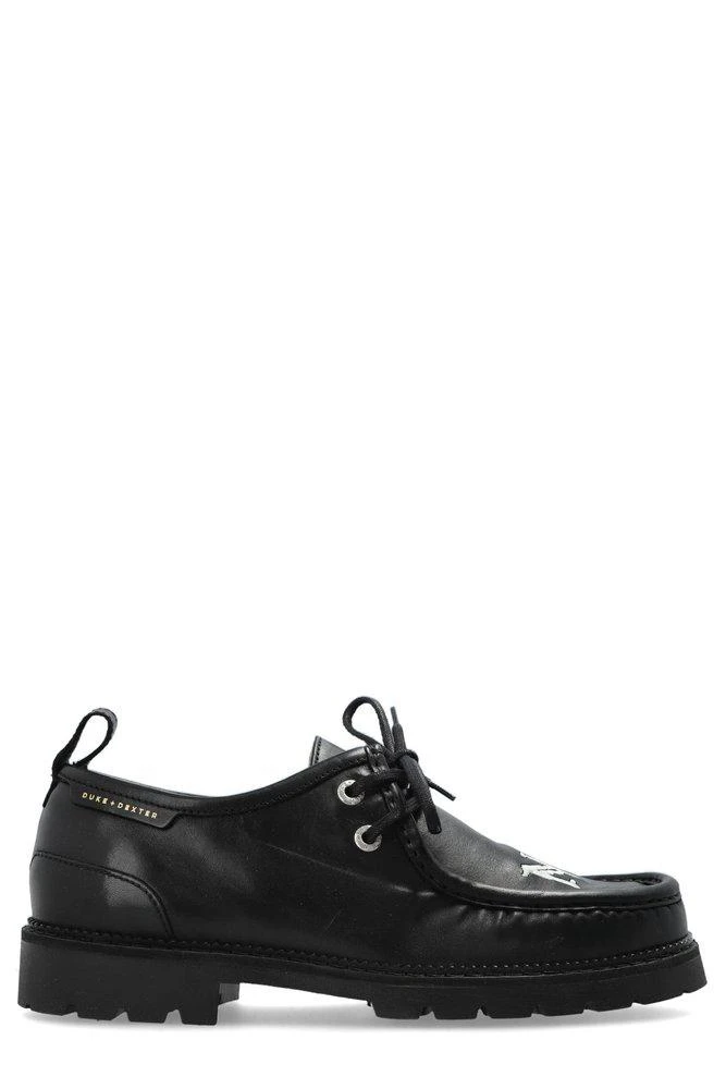 DUKE & DEXTER DUKE & DEXTER Moby Logo Derby Shoes