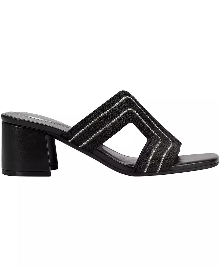 Bandolino Women's Molane Embellished Block Heel Sandals