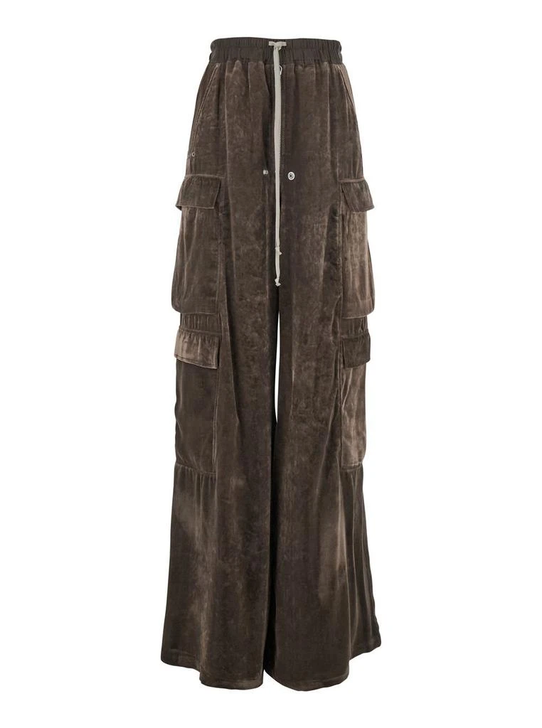 Rick Owens Rick Owens Straight Leg Cargo Pants from Cettire