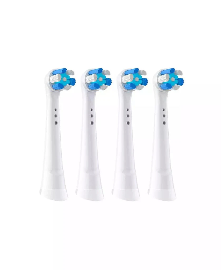 PURSONIC 4-Pack Replacement Brush Heads Compatible with Oral-B iO Series 2–10