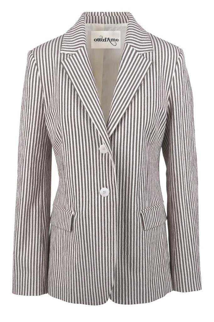 Ottodame Ottod
ame - Jacket - 470731 - Cream / Chocolate