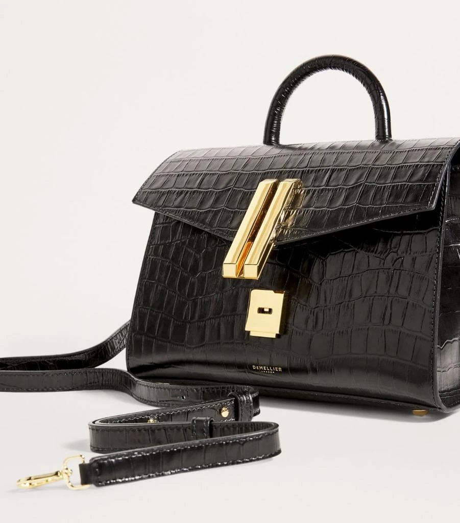 Demellier Leather Midi Montreal Top-Handle Bag 4
