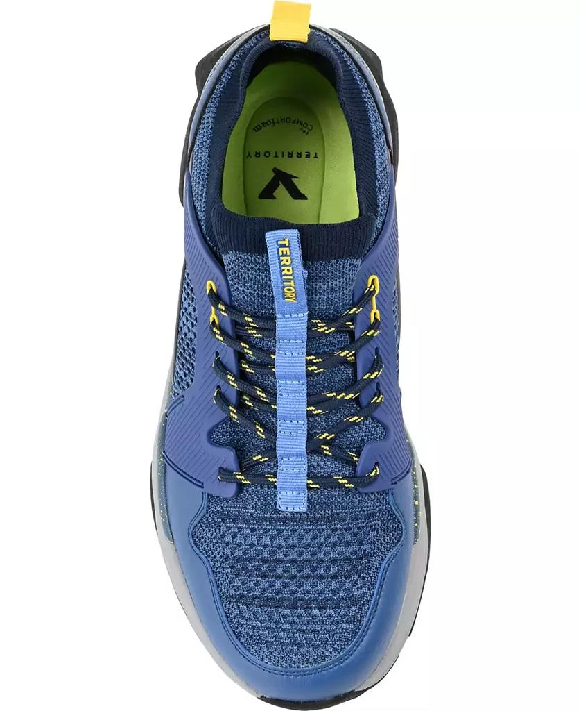Territory Men's Yosemite Water-resistant Knit Trail Sneakers 4