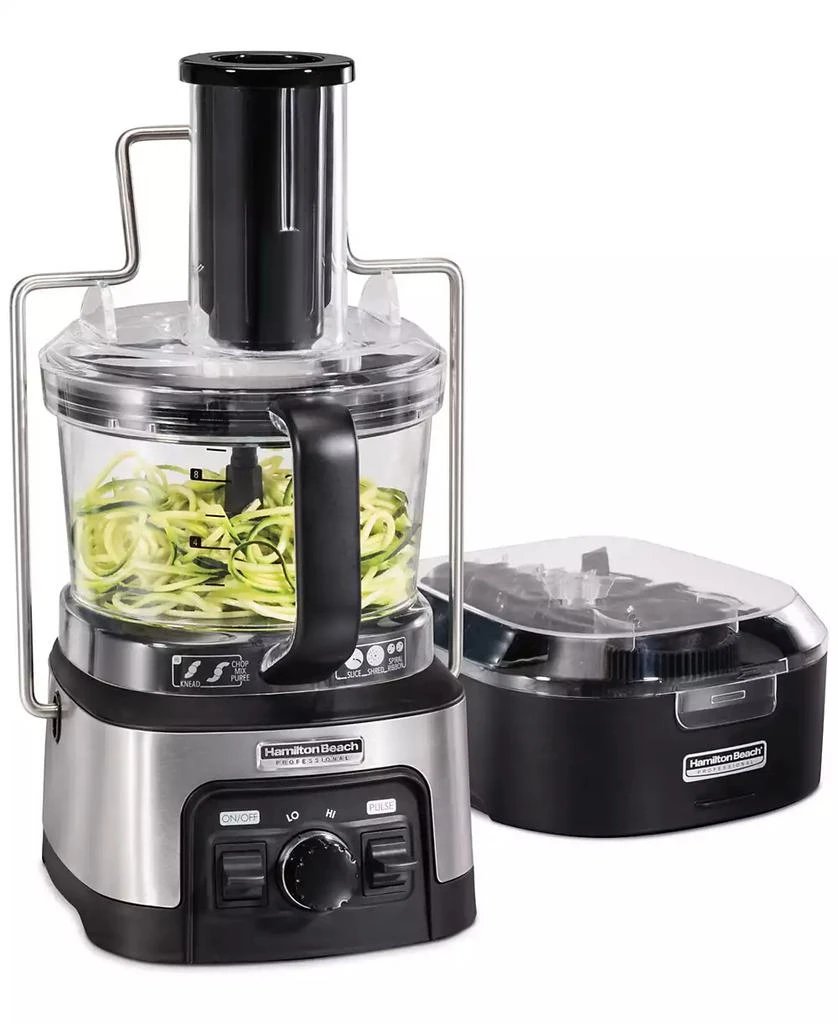 Hamilton Beach Professional Spiralizing Stack & Snap Food Processor 5