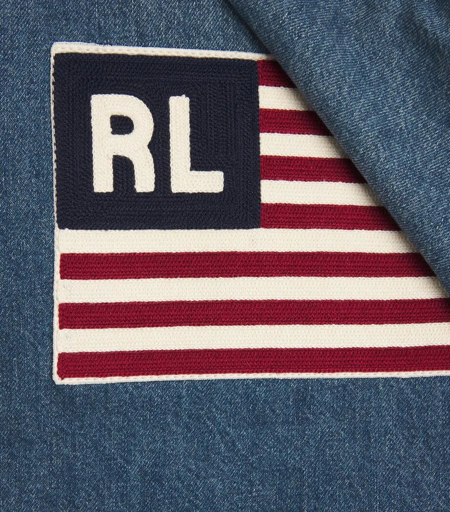 Ralph Lauren Denim Logo Bomber Jacket 5