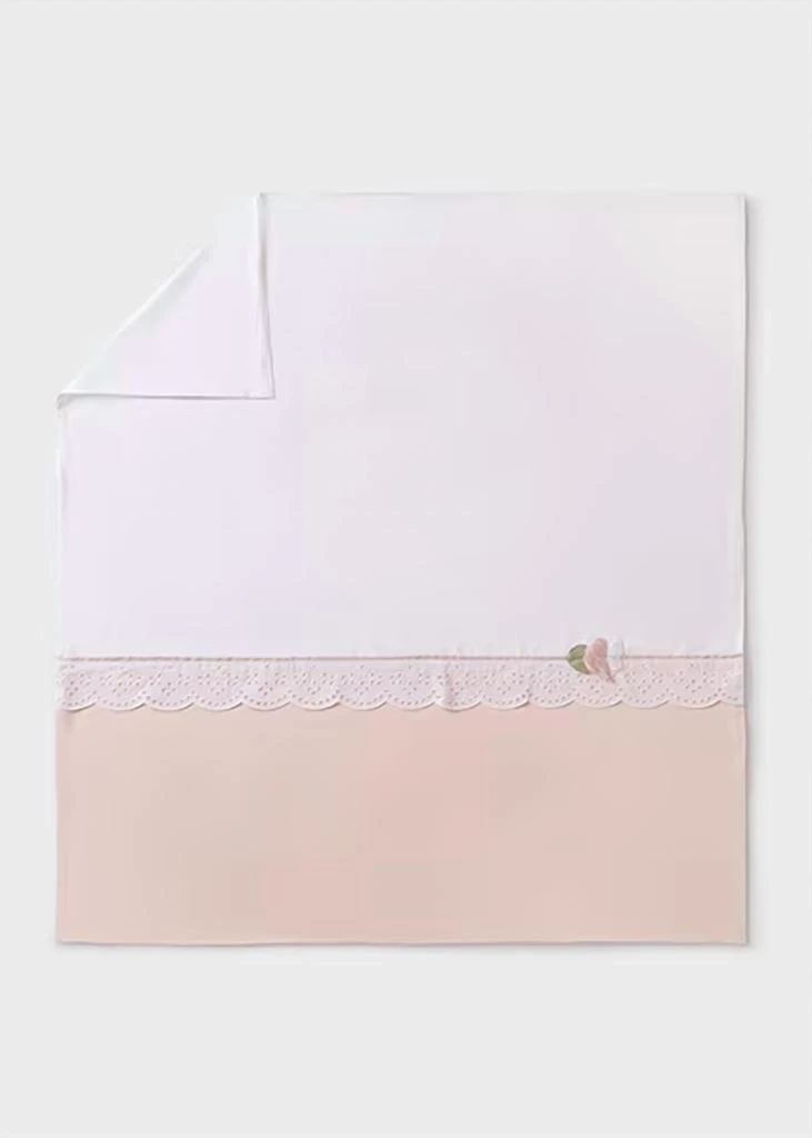 Mayoral Mayoral - Floral Trim Blanket 2