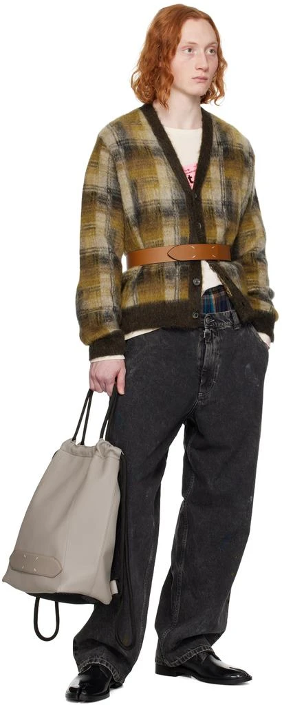 MAISON MARGIELA Gray Soft 5AC Drawstring Backpack 4