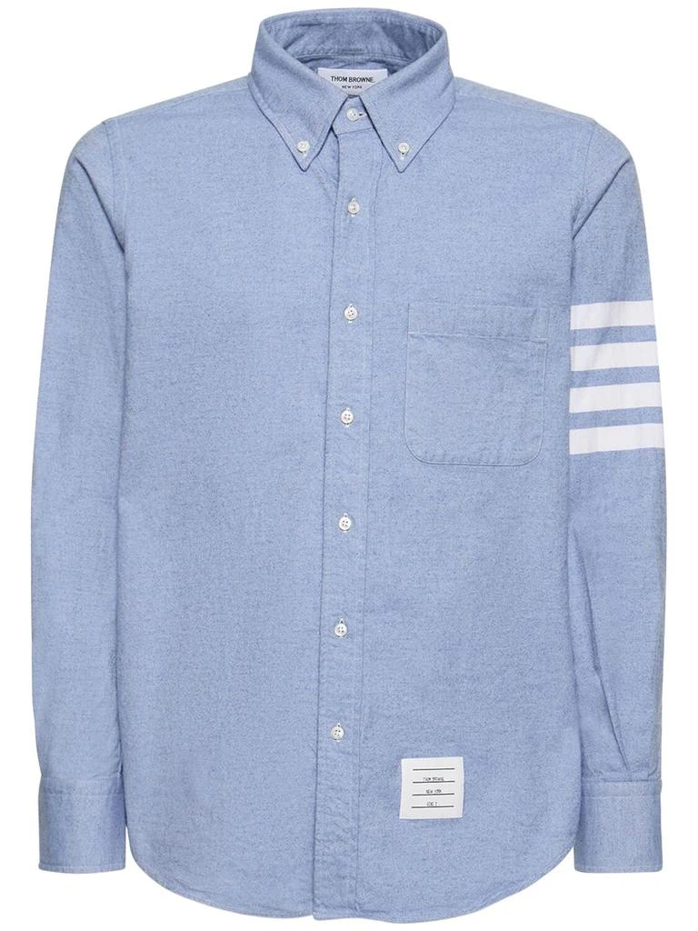 Thom Browne 4 Bar Cotton Shirt 1