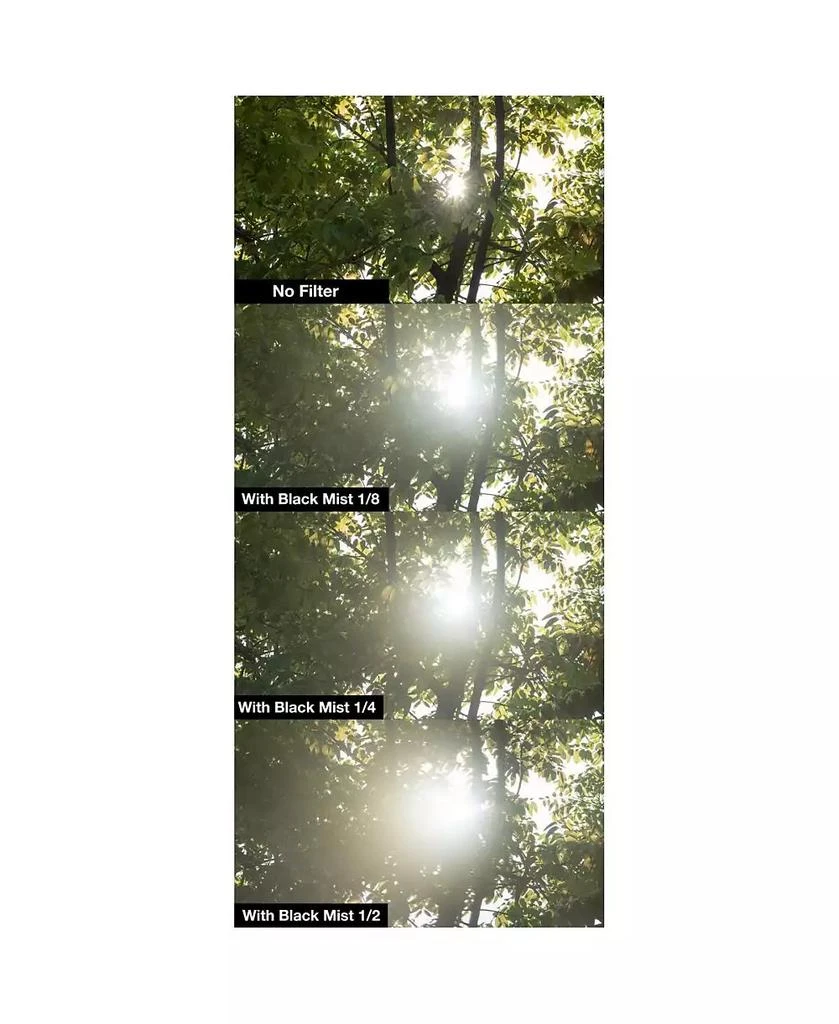 NiSi 52mm Circular Black Mist 1/8 Filter 3