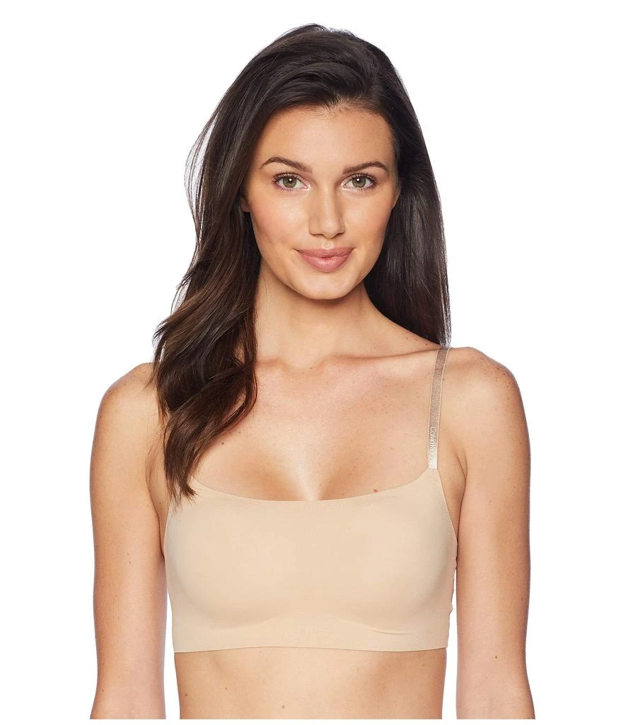 Calvin Klein Underwear Invisibles Adjustable Strap Bralette 1