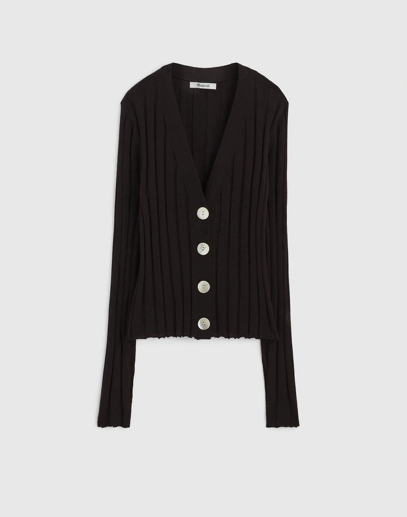 Madewell Ribbed V-Neck Cardigan 6