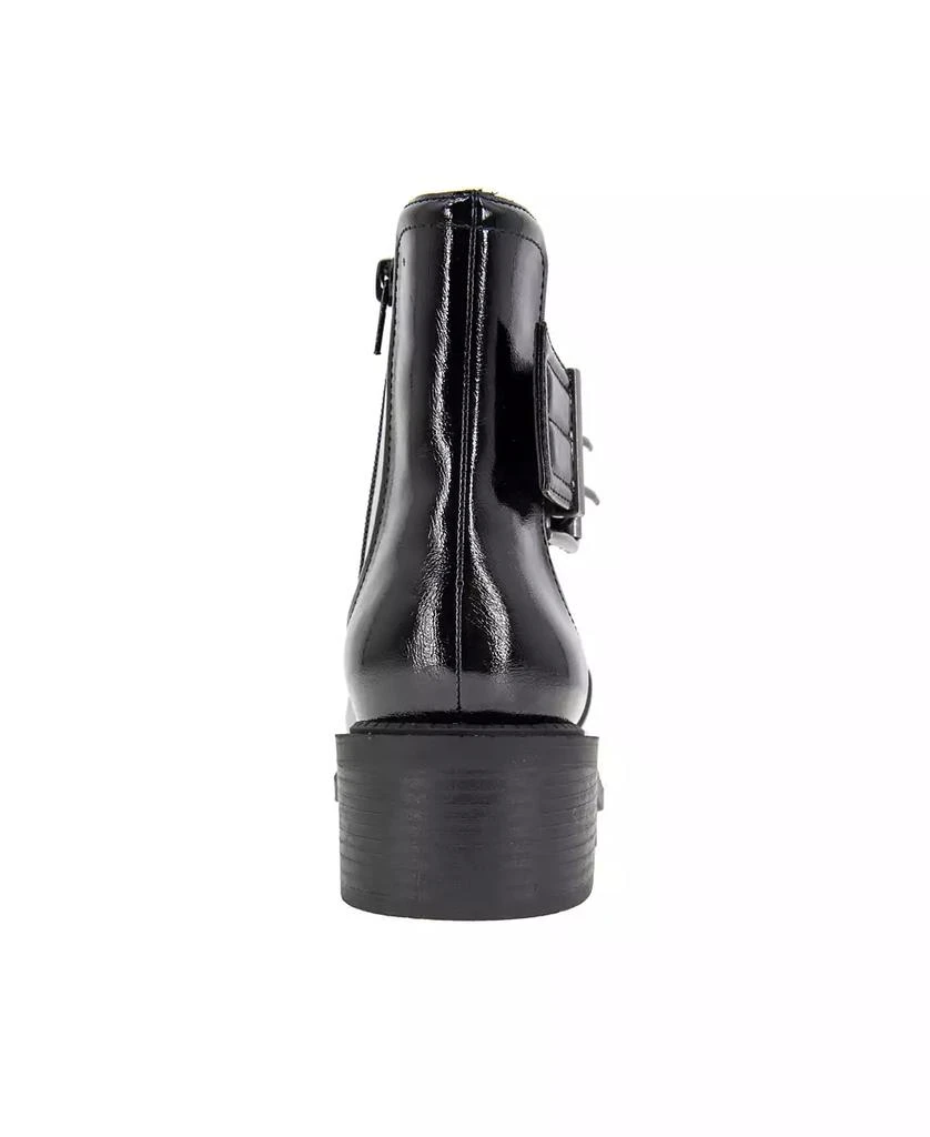 BCBG Women's Bovee Buckle Detail Booties 3