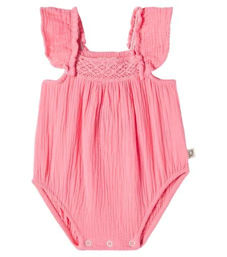 Cozmo Baby Tess ruffled cotton bodysuit